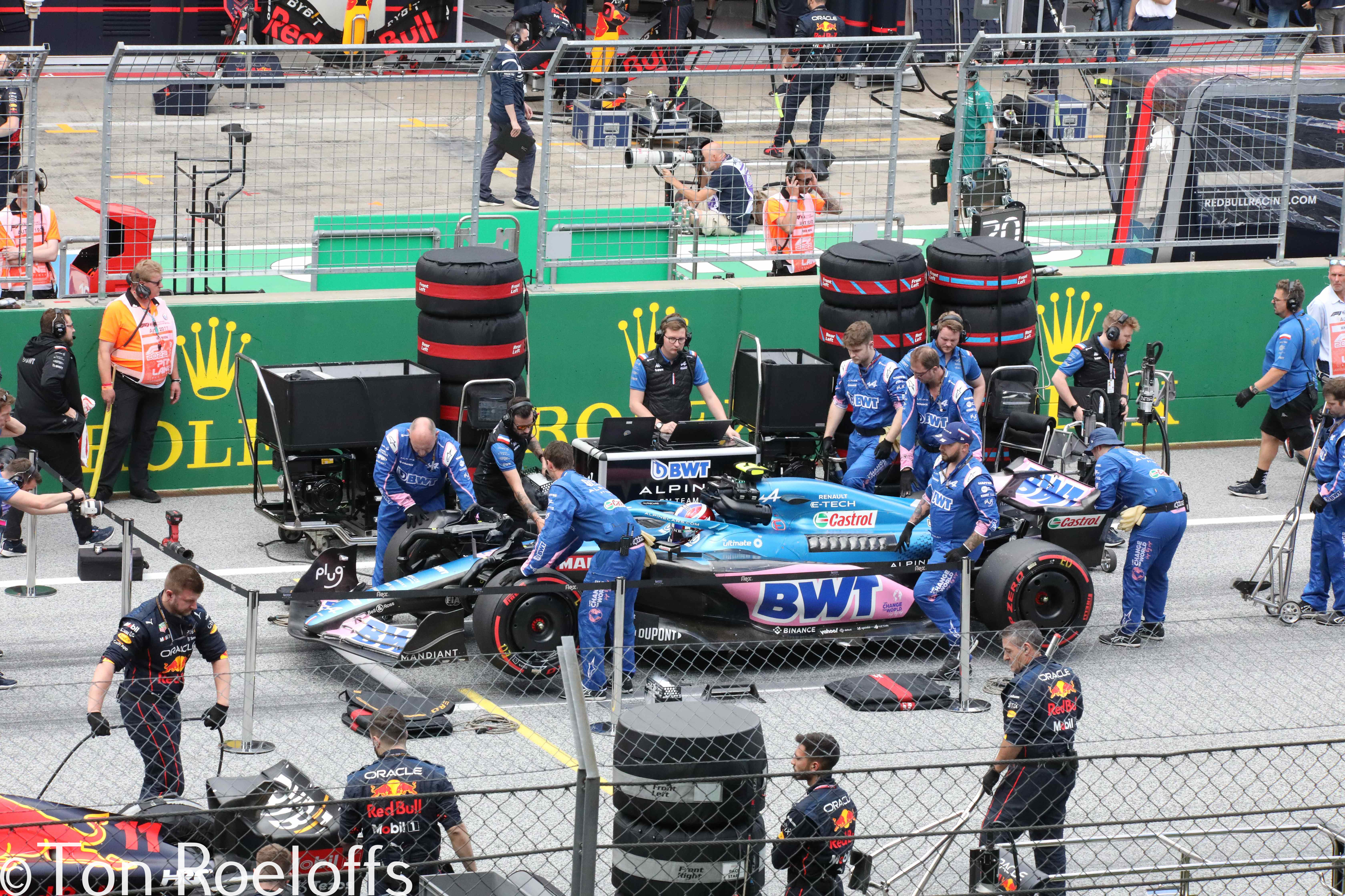 Vettel verremt zich